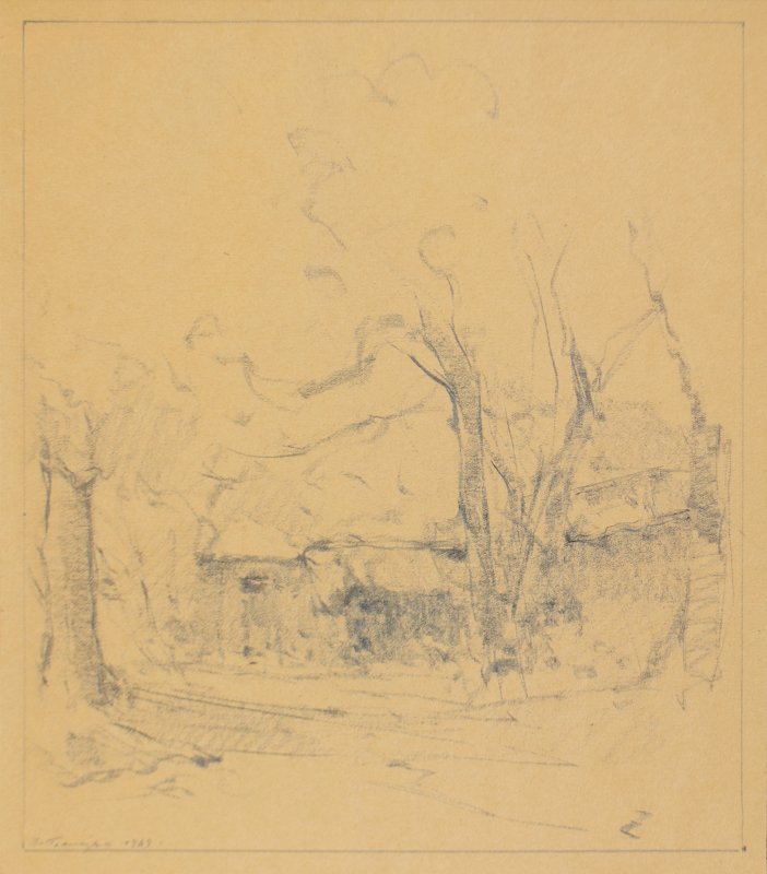 1949 - Villa Lancellotti (studio per Il bosco)